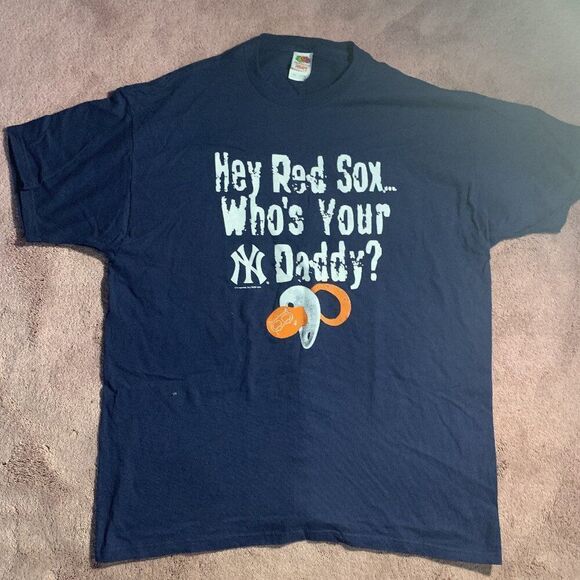 Fruit of the Loom Other - Vintage New York Yankees Boston Red Sox Shirt